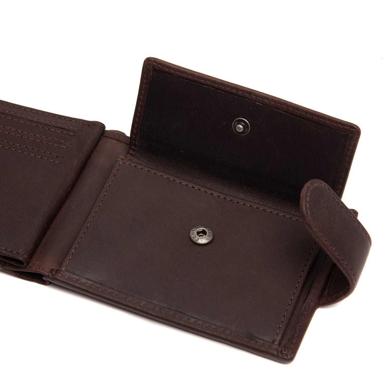 Leather Wallet Brown Yamba