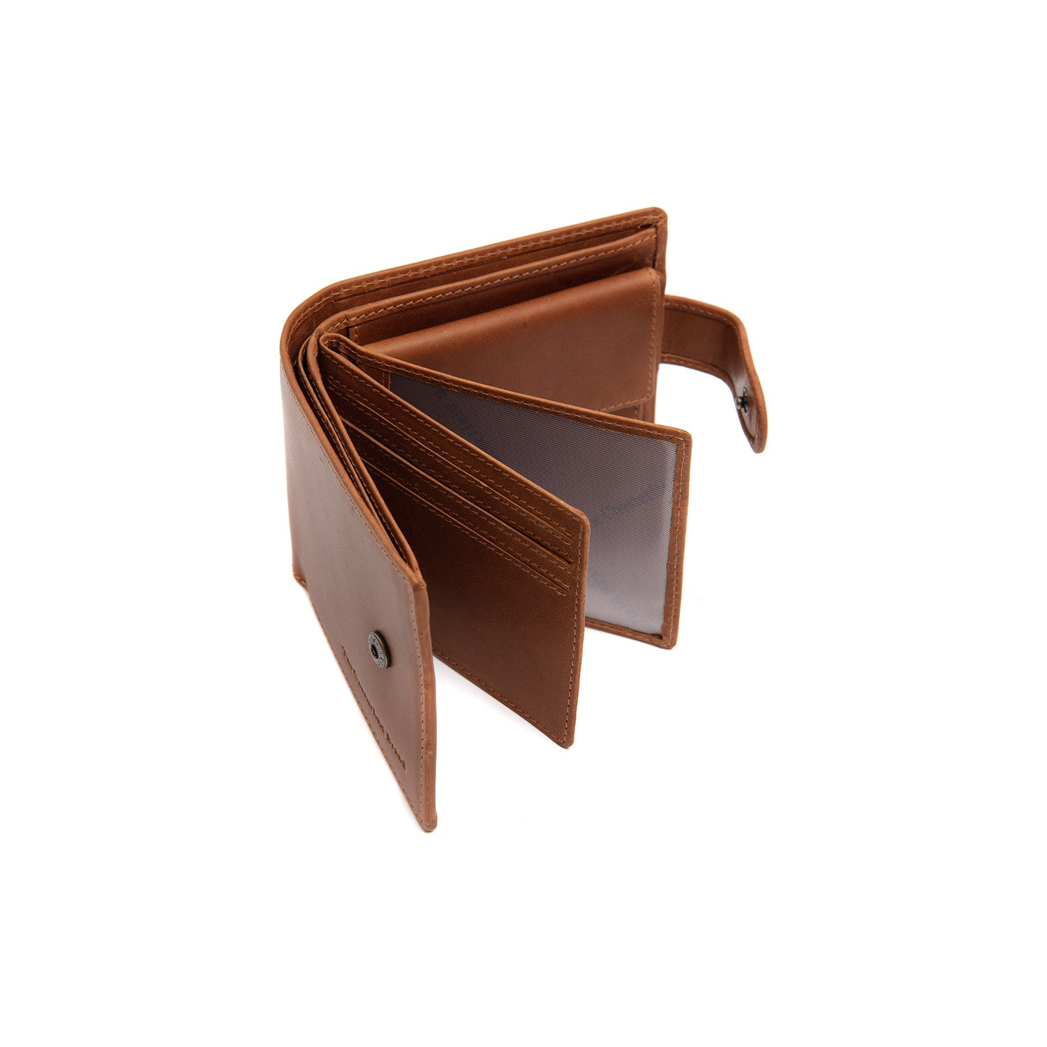 Leather Wallet Cognac Yamba