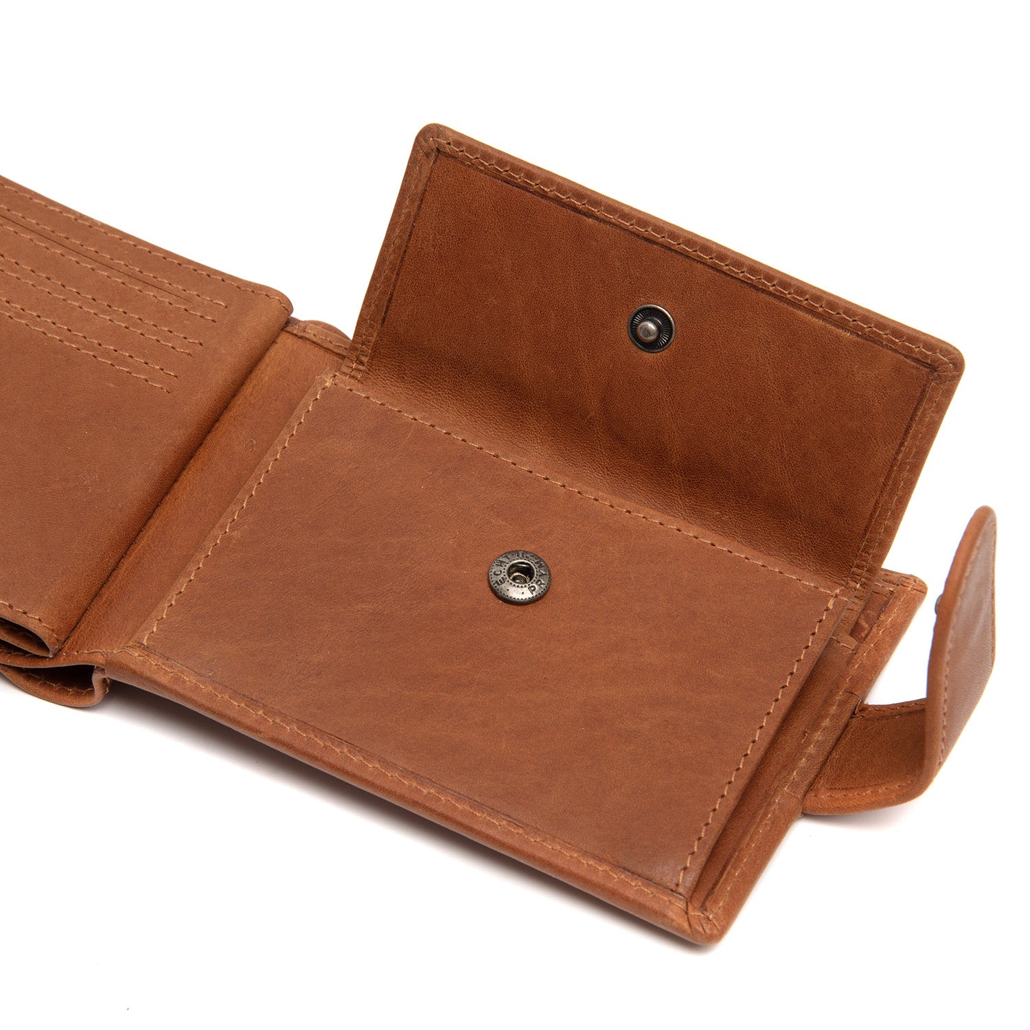 Leather Wallet Cognac Yamba