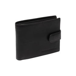 Leather Wallet Black Curtis