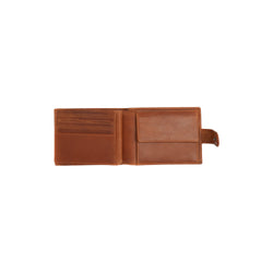 Leather Wallet Cognac Curtis