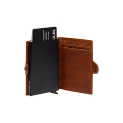 Leather Wallet Cognac Lagos