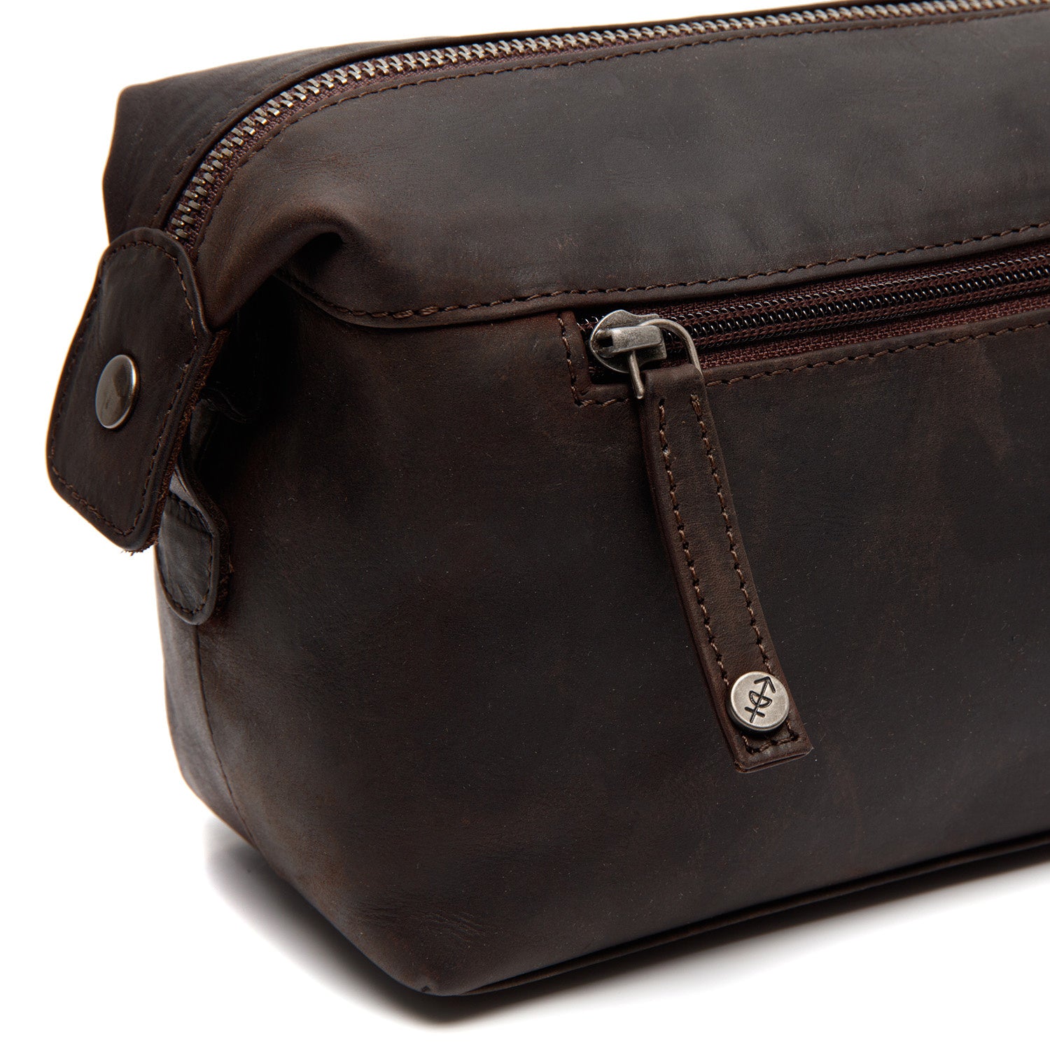 Leather Toiletry Bag Brown Westport