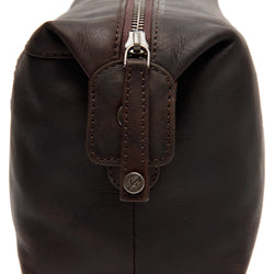 Leather Toiletry Bag Brown Westport