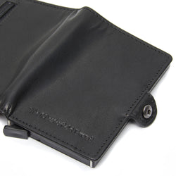 Leather Wallet Black Baldwin