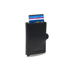 Leather Wallet Black Baldwin