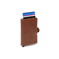 Leather Wallet Cognac Baldwin