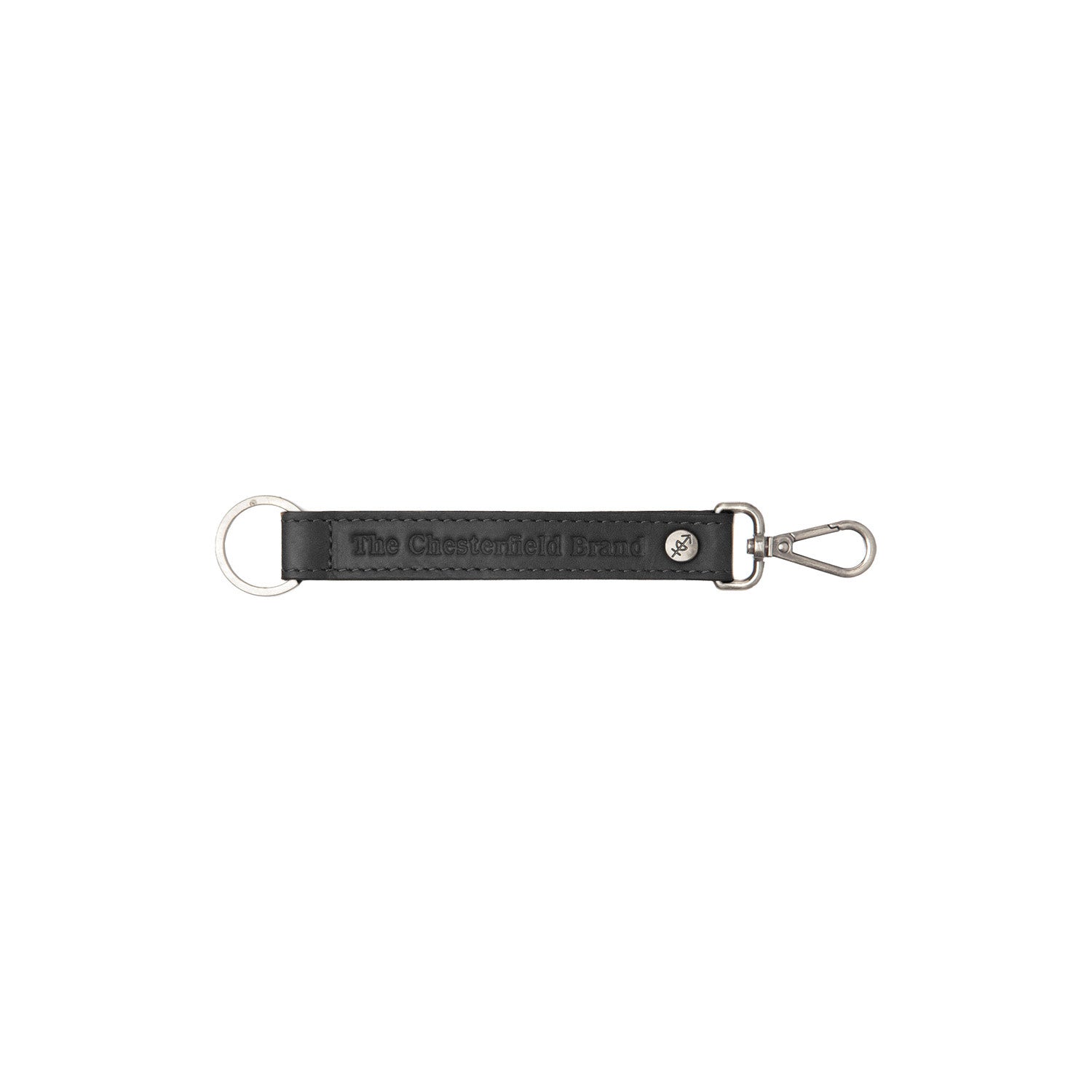 Leather Key Ring Black The Chesterfield Brand