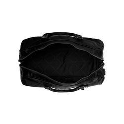 Leather Weekend Bag Black William