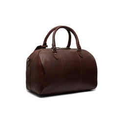 Leather Weekend Bag Brown Liam