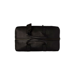 Leather Weekend Bag Black Portsmouth