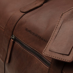 Leather Weekend Bag Brown Portsmouth