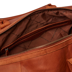 Leather Weekender Cognac Portsmouth