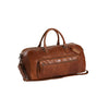 Leather Weekender Cognac Mainz