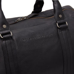 Leather Weekender Black Perth