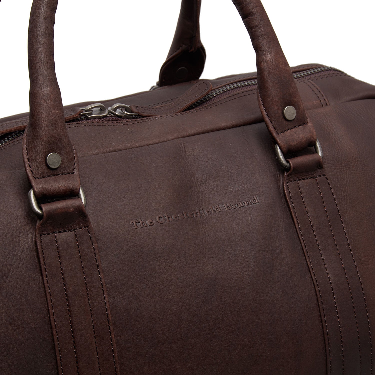 Leather Weekender Brown Perth