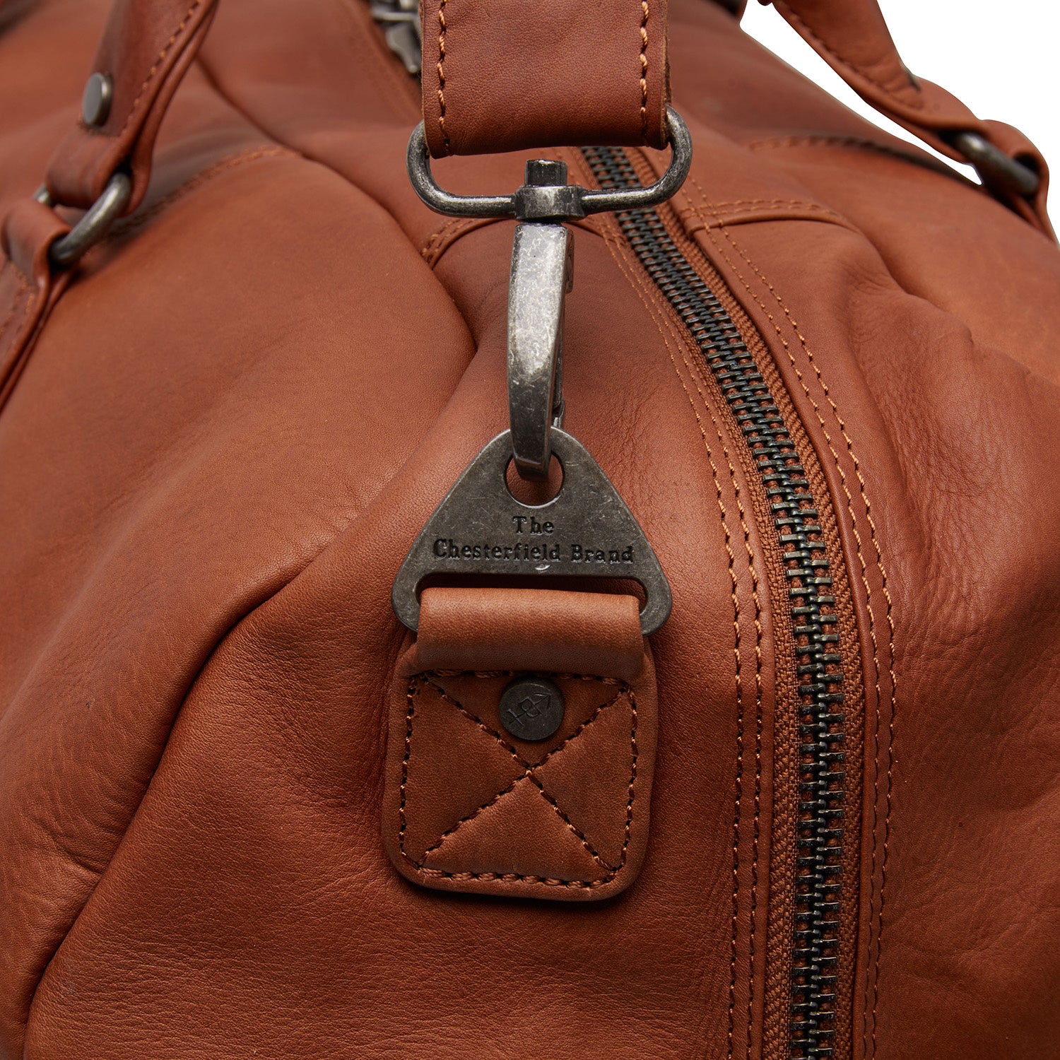 Leather Weekender Cognac Melbourne