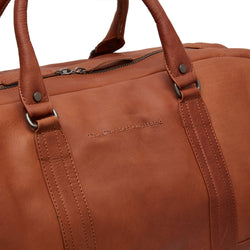 Leather Weekender Cognac Melbourne