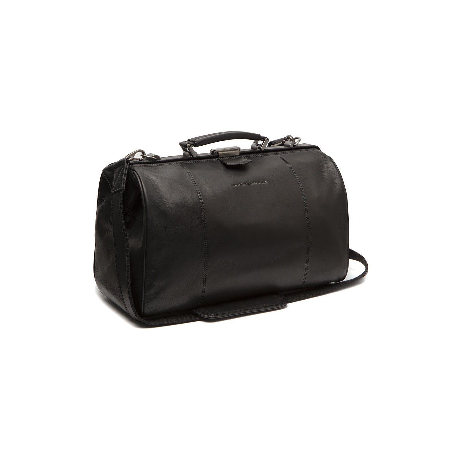 Leather Weekender Black Texel