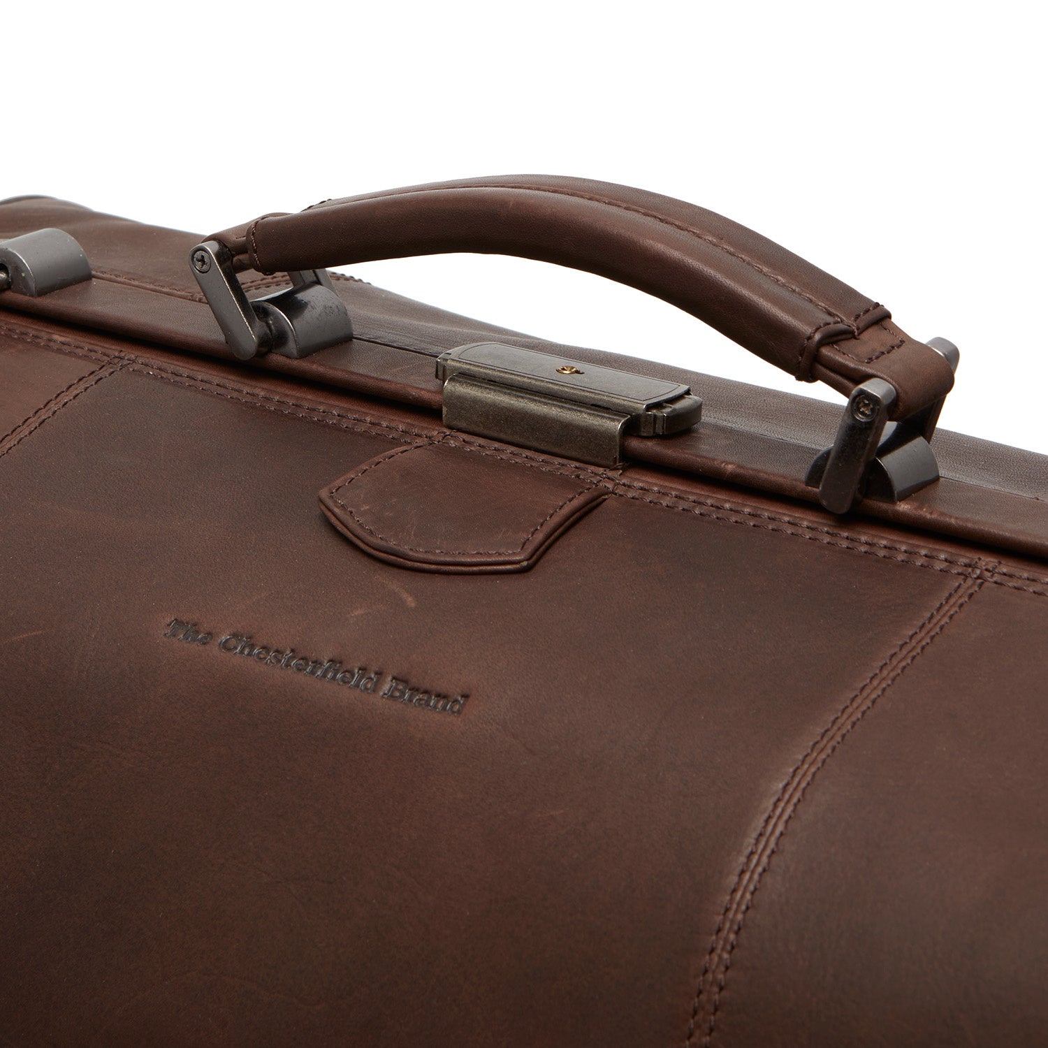 Leather Weekender Brown Texel