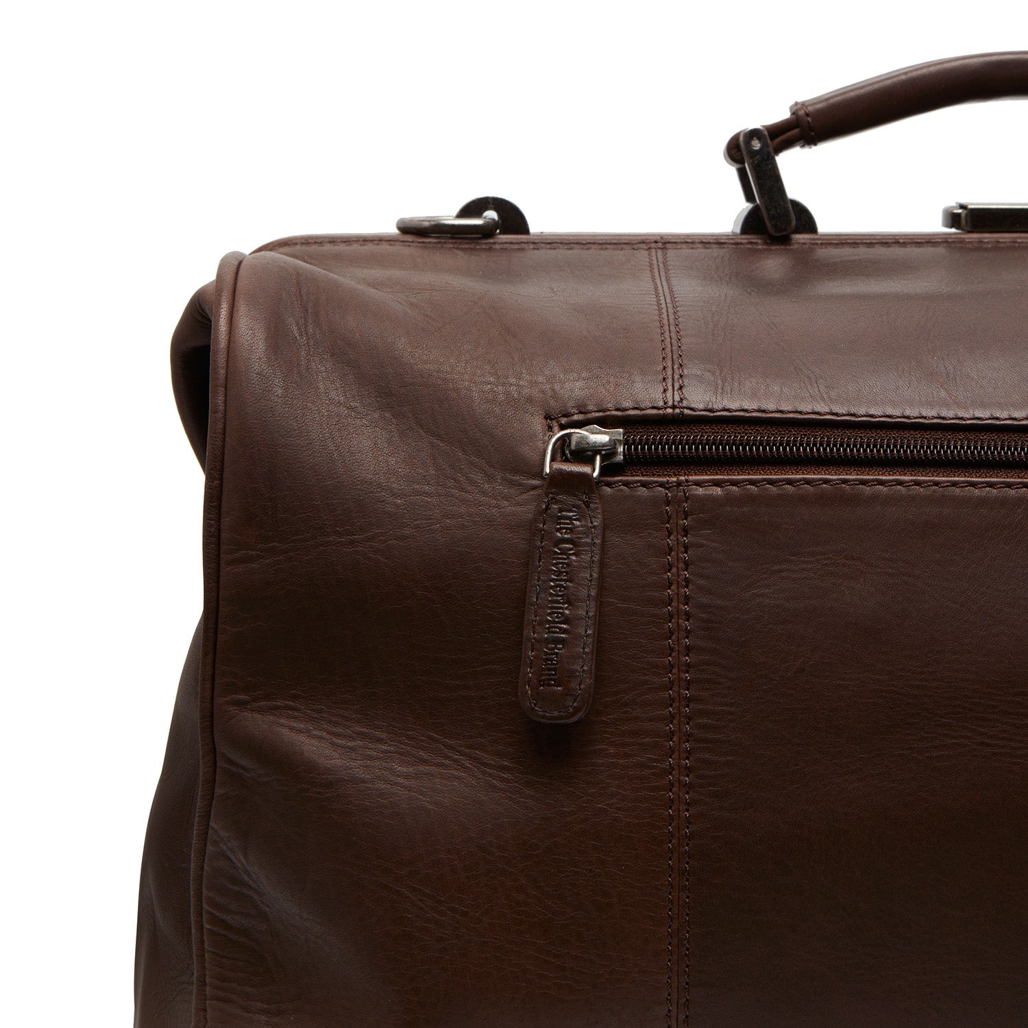 Leather Weekender Brown Texel