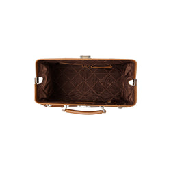 Leather Weekender Cognac Texel