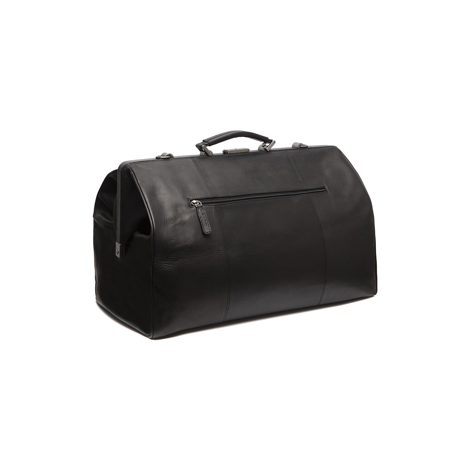 Leather Weekender Black Corfu