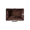 Leather Weekender Brown Corfu