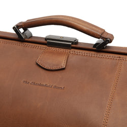 Leather Weekender Cognac Corfu