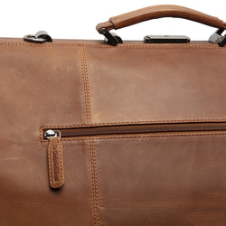 Leather Weekender Cognac Corfu