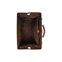 Leather Weekender Cognac Corfu