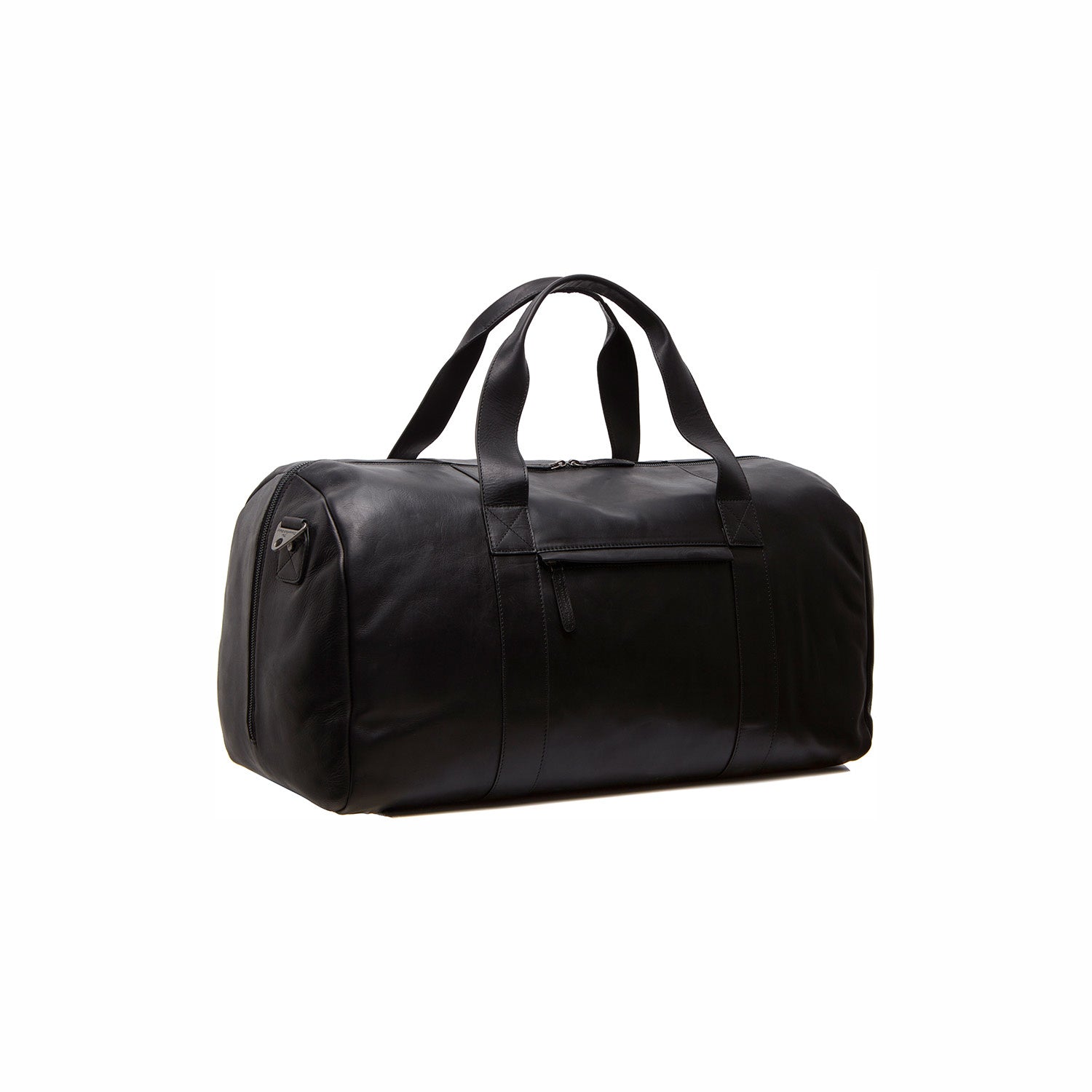 Leather Weekender Black Hudson