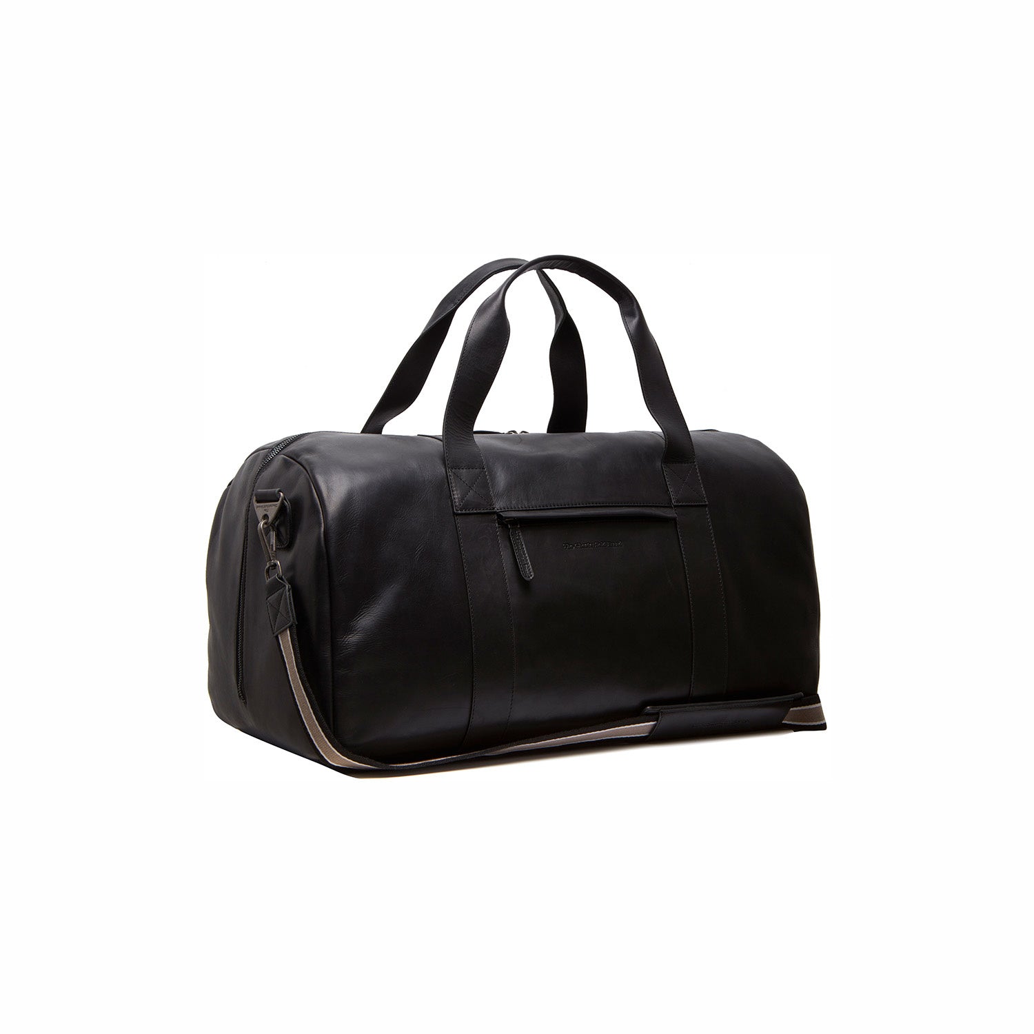 Leather Weekender Black Hudson