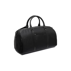 Leather Weekender Black Tornio