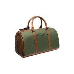 Leather Weekender Olive Green Tornio