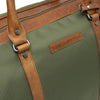 Leather Weekender Olive Green Tornio