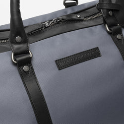 Leather Weekender Light Grey Tornio