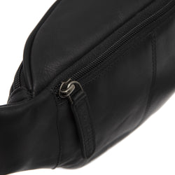 Leather Waist Pack Black Jack