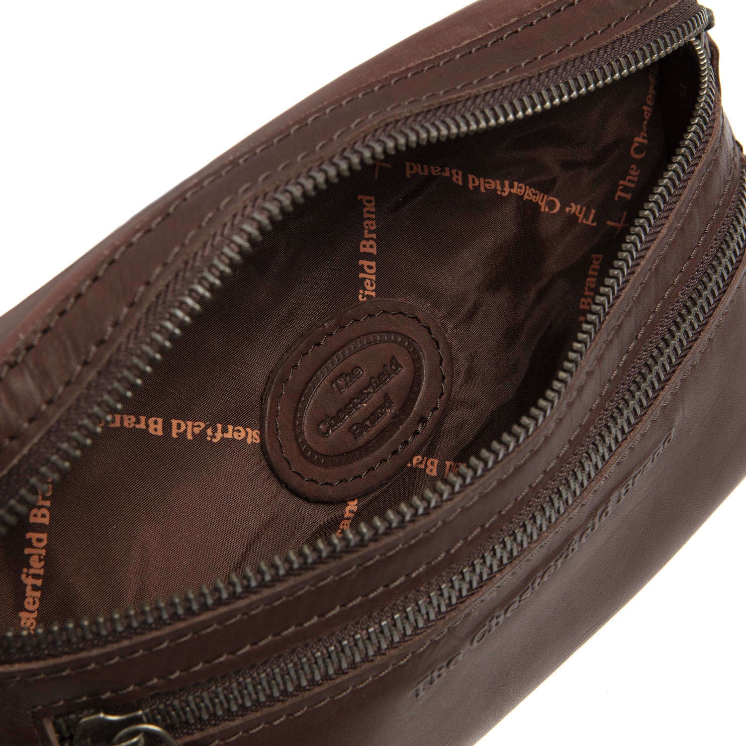 Leather Waist Pack Brown Toronto