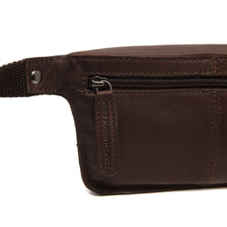 Leather Waist Pack Brown Toronto