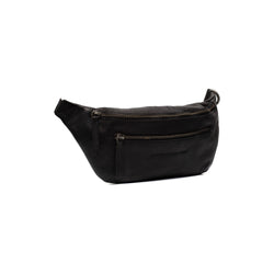 Leather Waist Pack Black Severo