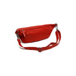 Leather Waist Pack Red Kruger