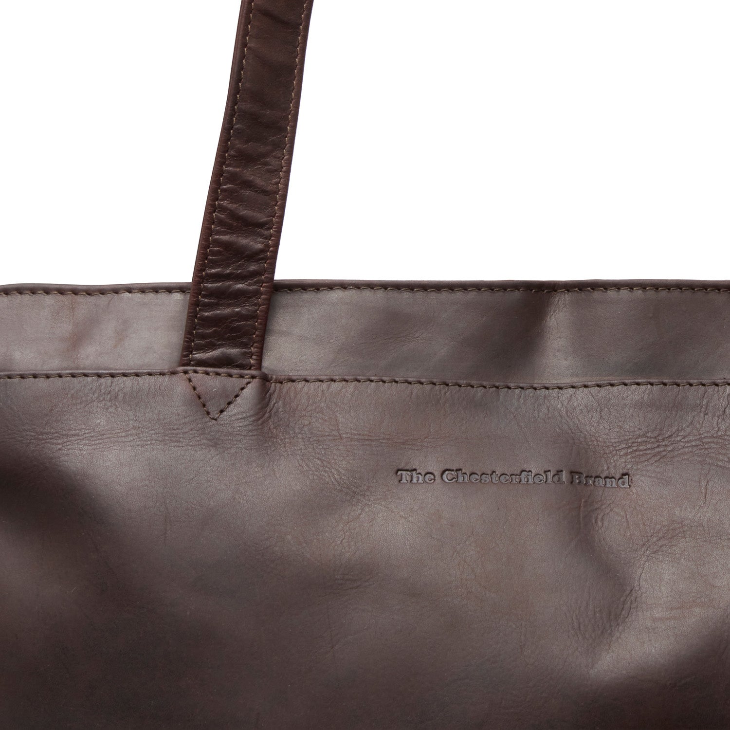 Leather Shopper Brown Bonn