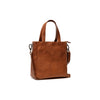 Leather Shopper Cognac Nevada