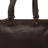 Leather Shopper Brown Lima