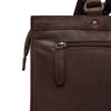 Leather Shopper Brown Lima