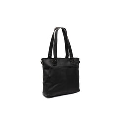 Leather Shopper Black Rome