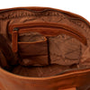 Leather Shopper Cognac Rome