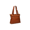 Leather Shopper Cognac Rome