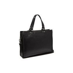 Leather Shopper Black Stockholm